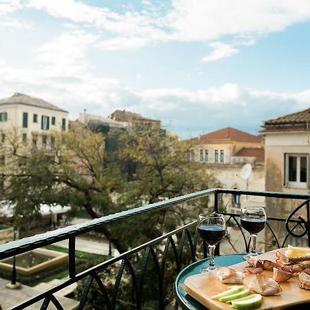Deluxe Town Hall Square Flat In Historical Center 2 Corfu  Eksteriør billede